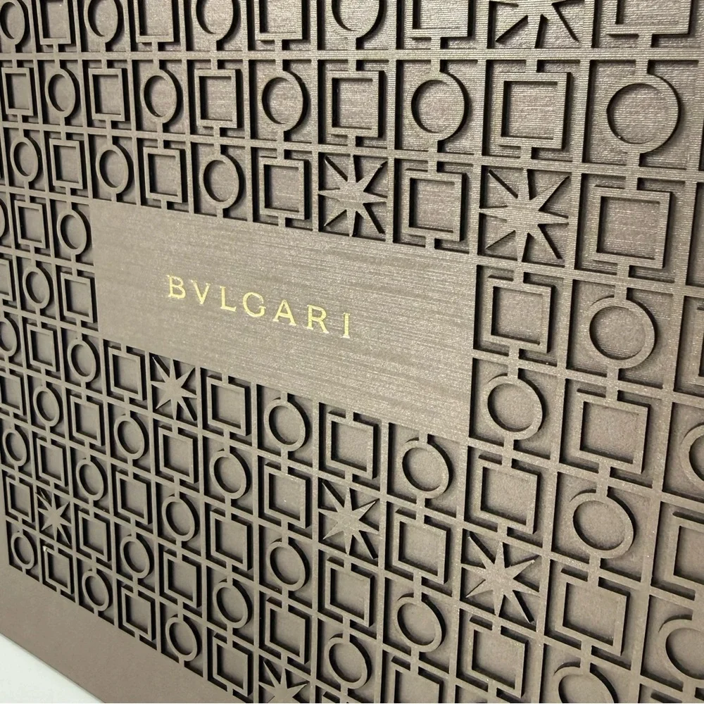 Beautiful Bvlgari Metallic Bronze Closet Storage or Gift Box - Picture 8 of 13